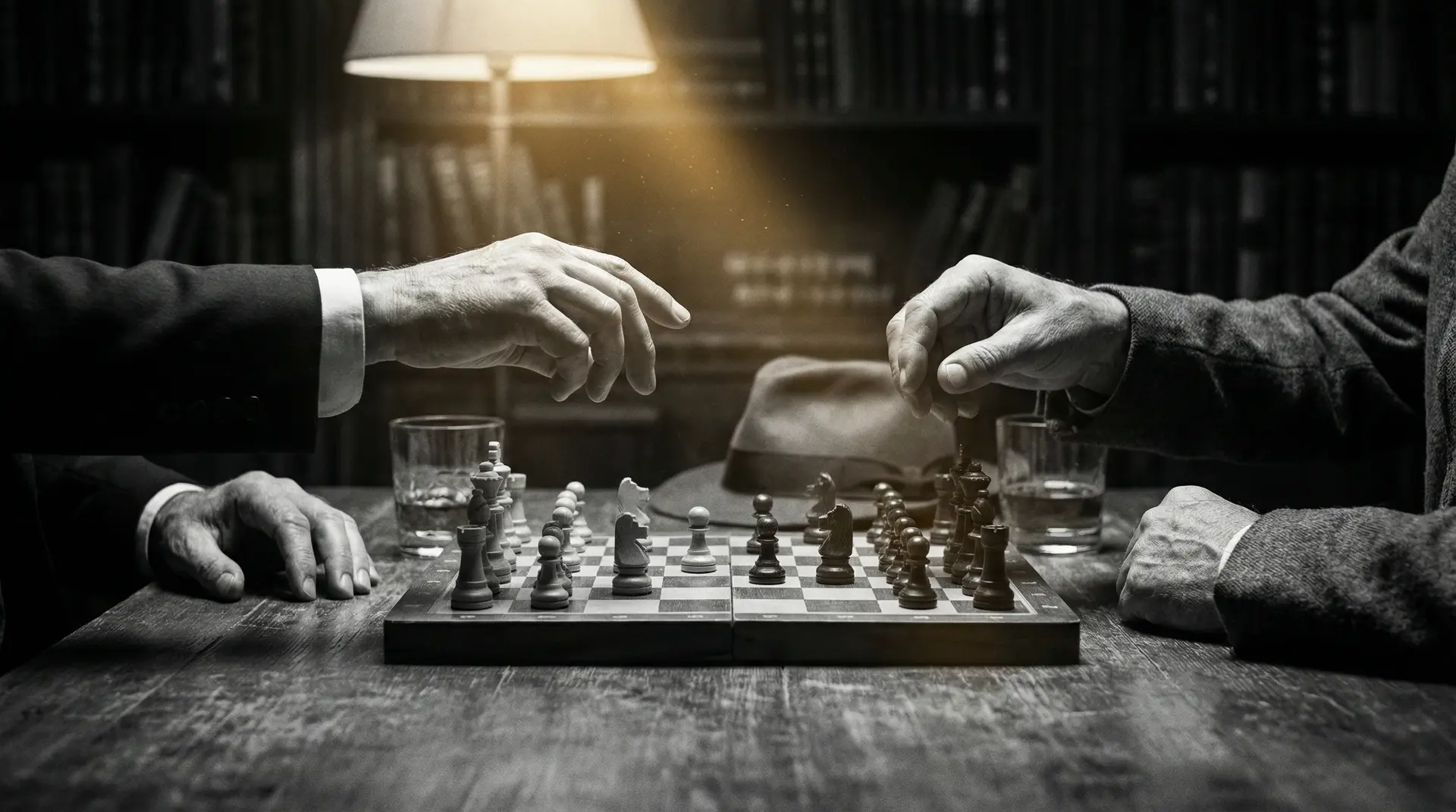 连发dnf 艺术探索系列 - 非线性叙事，棋盘上的对弈象征命运的交错